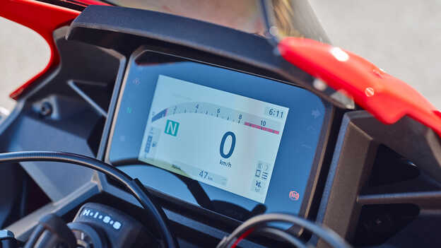 Honda CBR500R - ekran TFT